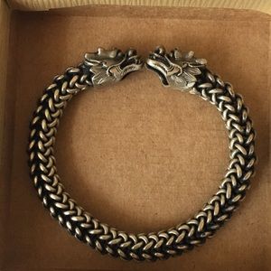 Stainless Steel Expandable woven Dragon Bracelet